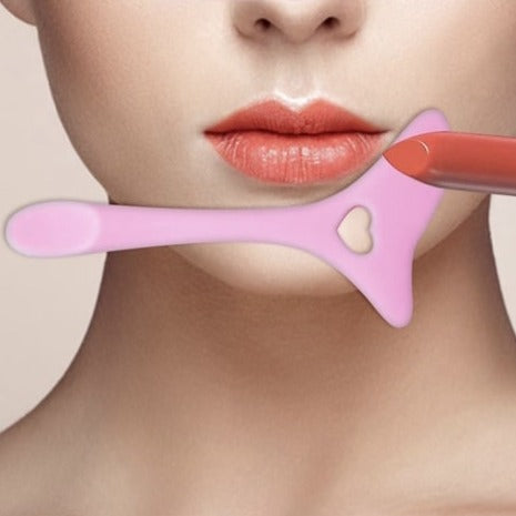 Pochoirs de maquillage en silicone, outil de beauté pour traçage d’eye-liner, pose de mascara, rouge à lèvres, applicateur de crème et masque pour le visage - FastMakeUp™