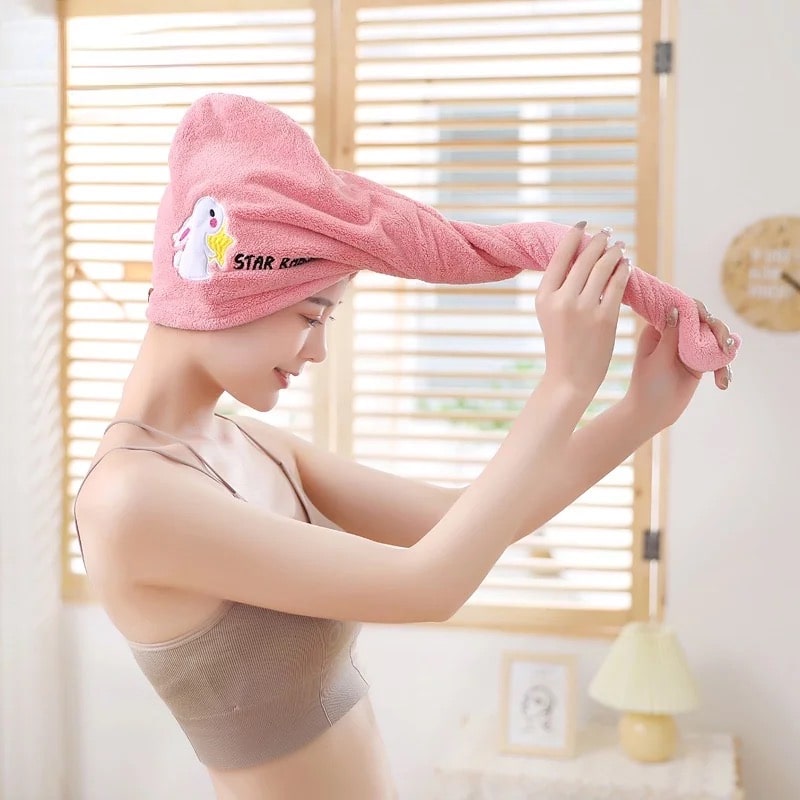 Soft Microfiber Hair Towel - SoftHairTowel™