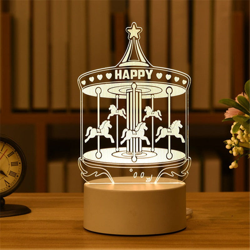 Veilleuse motif 3D - 3DNightLight™