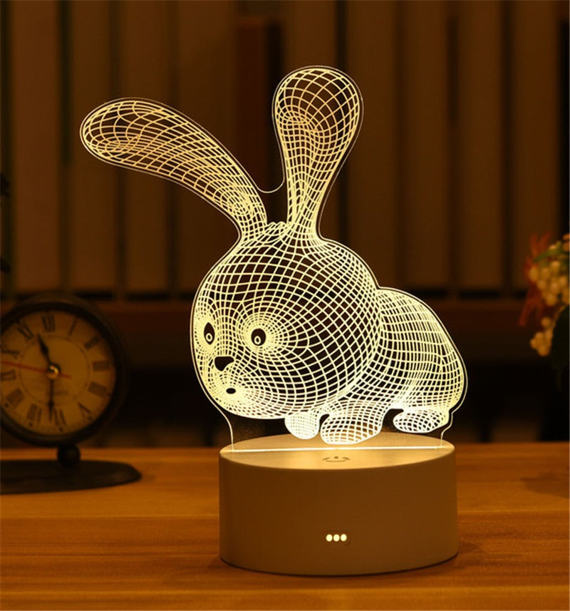 Veilleuse motif 3D - 3DNightLight™