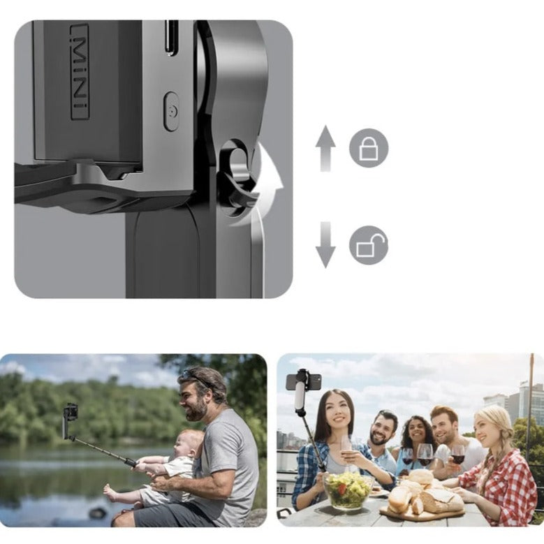 Trépied stabilisateur de selfie stick - SelfieStickTripod™