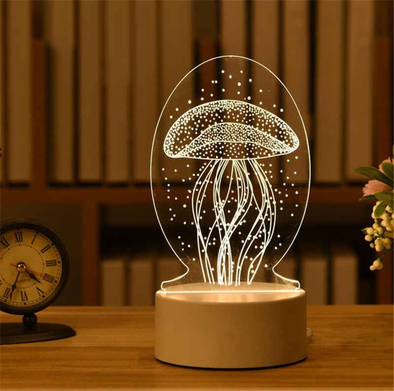 Veilleuse motif 3D - 3DNightLight™