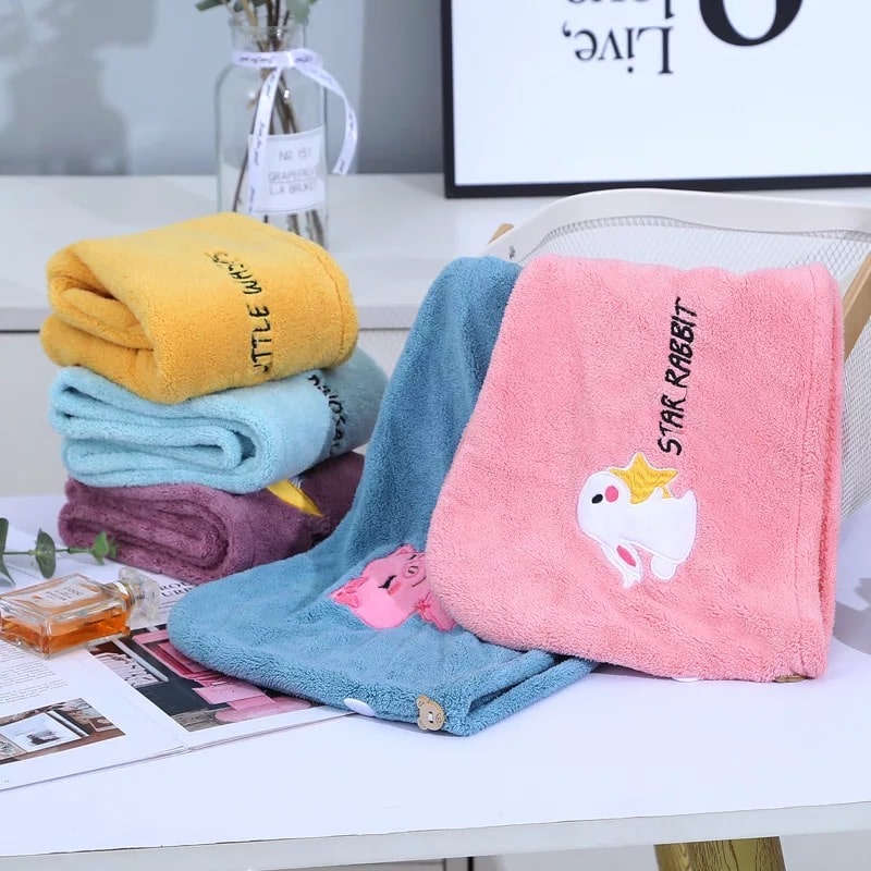 Soft Microfiber Hair Towel - SoftHairTowel™