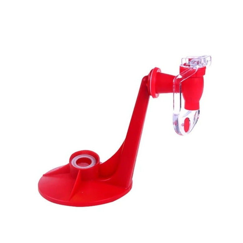 Drink holder, inverted water dispenser with integrated tap, mini water pump - SodaFountain™