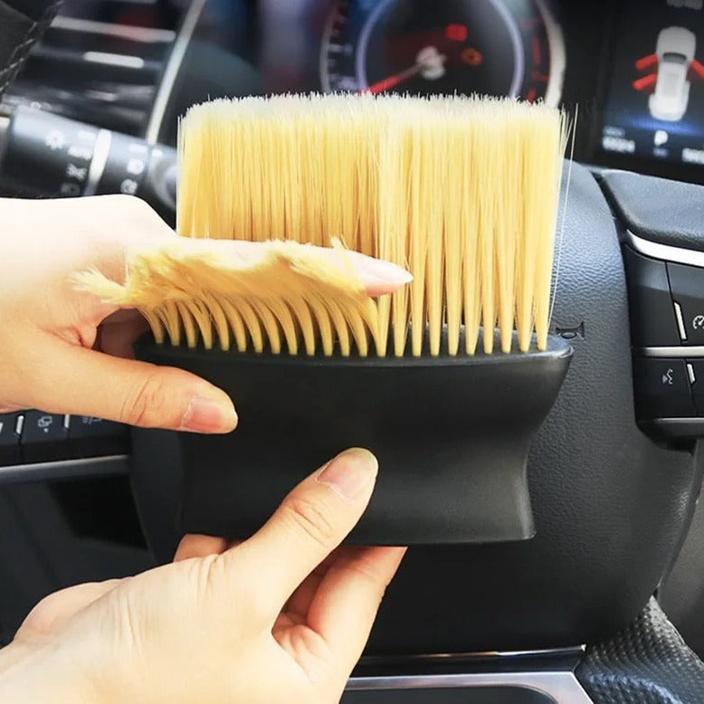 Car air outlet cleaning brush, air conditioner dust removal for dashboard - CarBrush™