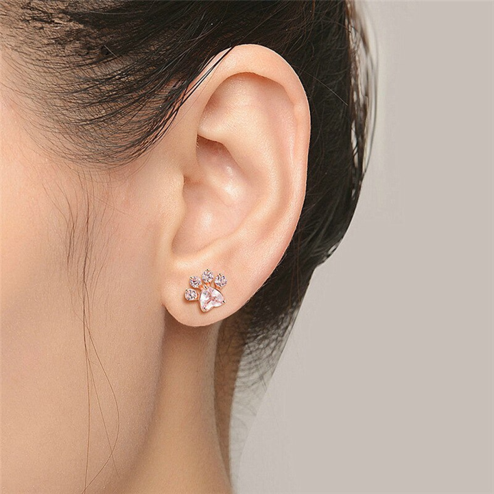 Boucles d'oreilles "Patte de chat" 🐾