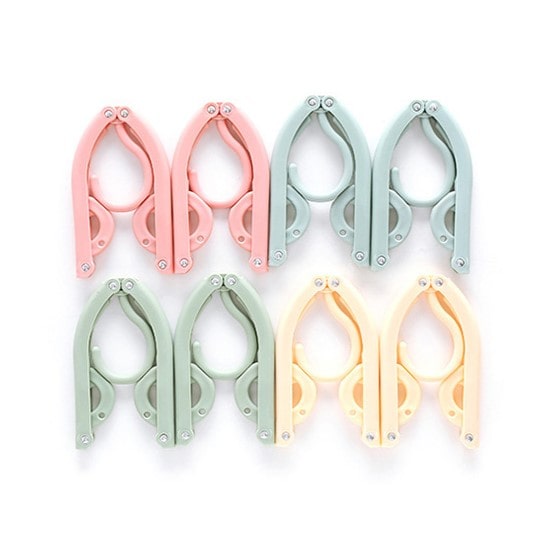 Cintre à Vêtements en Plastique Pliable Multifonctionnel - Dress Up™