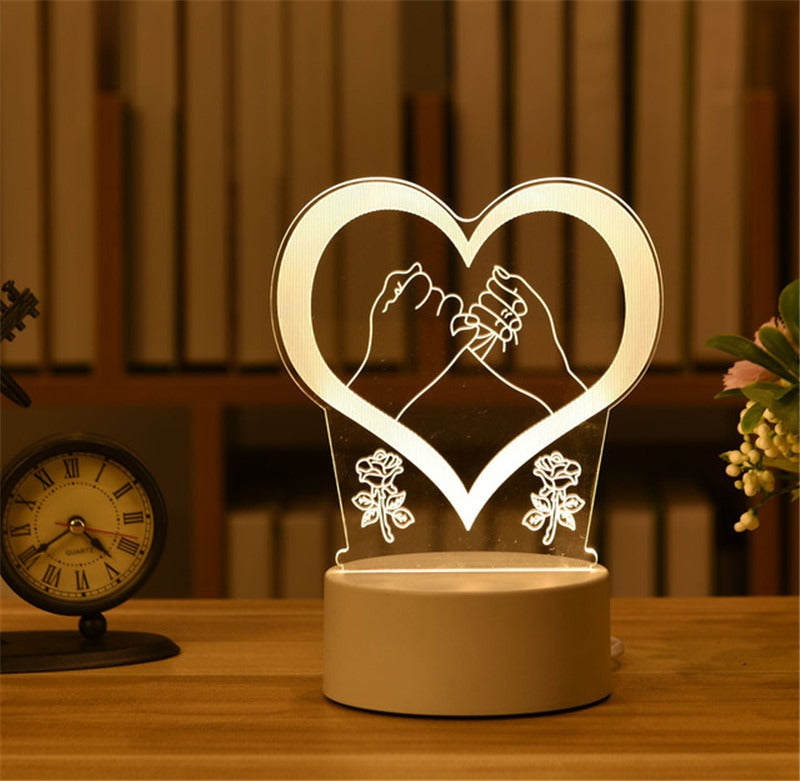 Veilleuse motif 3D - 3DNightLight™