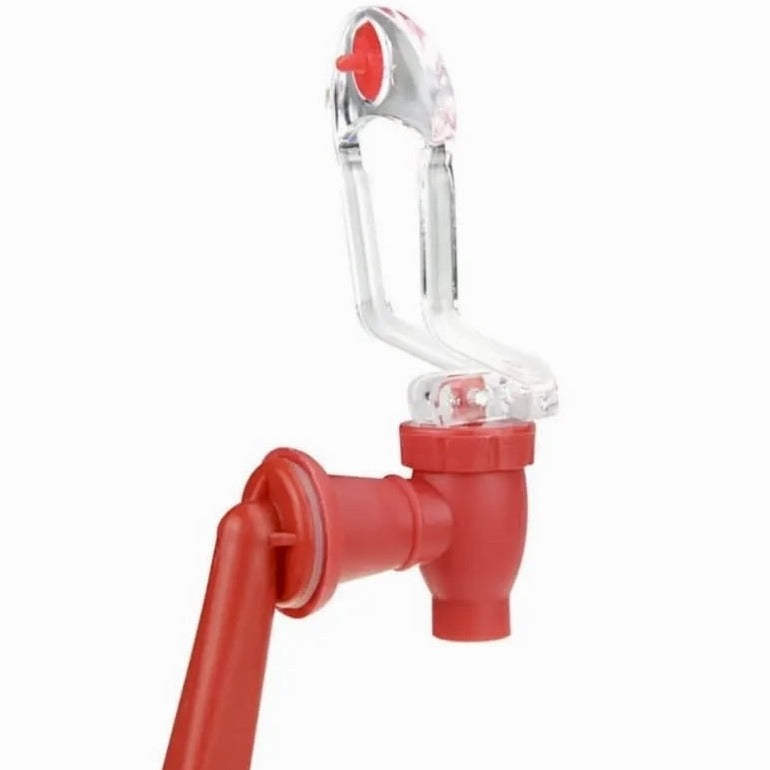 Drink holder, inverted water dispenser with integrated tap, mini water pump - SodaFountain™