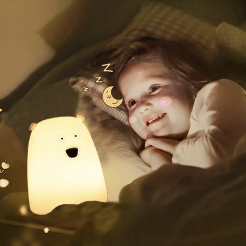 Mini Animal Shaped Touch Night Lamp - VeilleuseTactile™