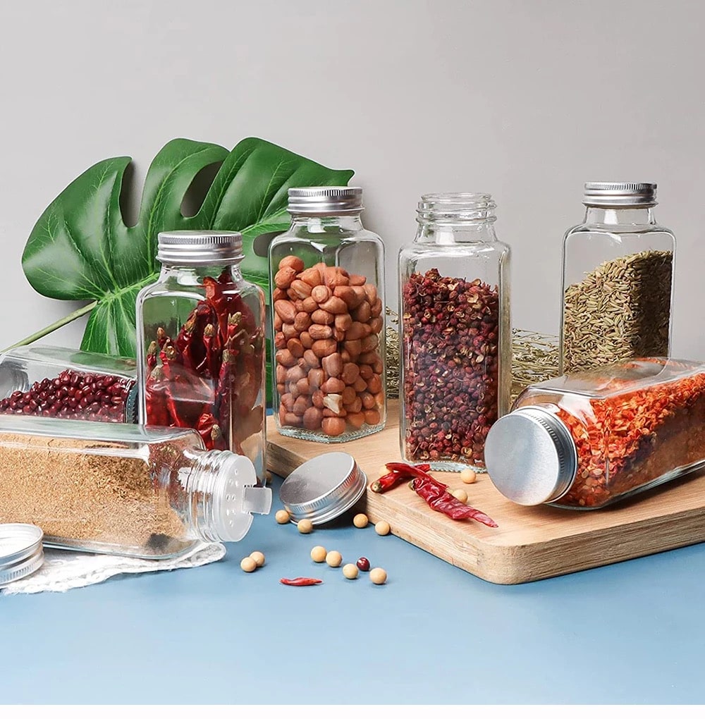 Bocaux à Épices en Verre - SpicyJars™