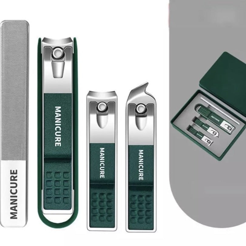 Ensemble de coupe-ongles pour hommes et femmes, boîte à manucure et pédicure de haute qualité - NailClipper™