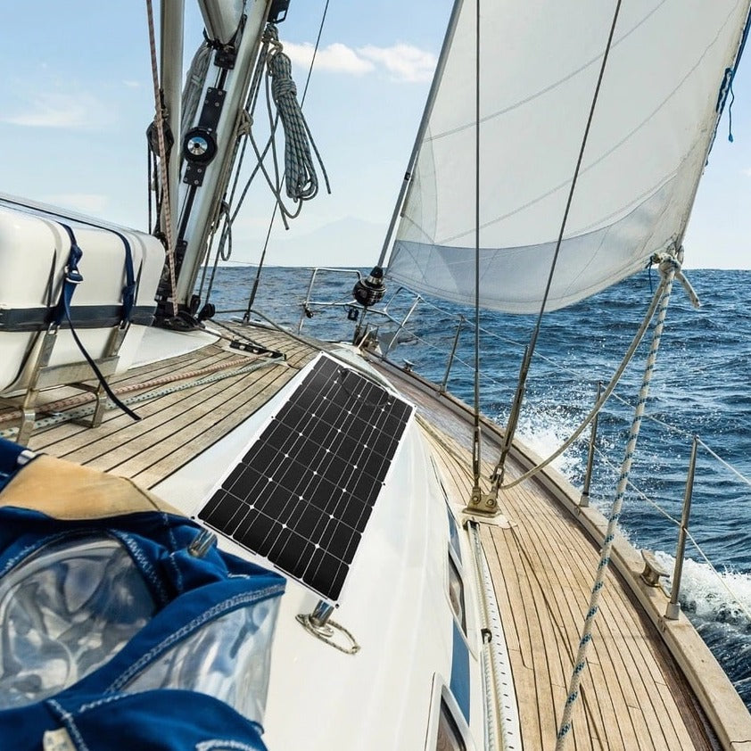 Flexible 16V solar panel for interiors, boats and motorhomes - FlexSolarPanel™