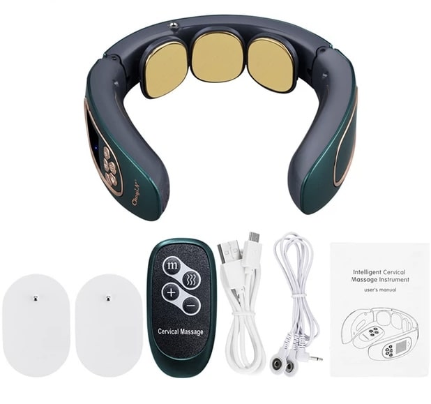 Electromagnetic massager with LCD display - PulseMassage™