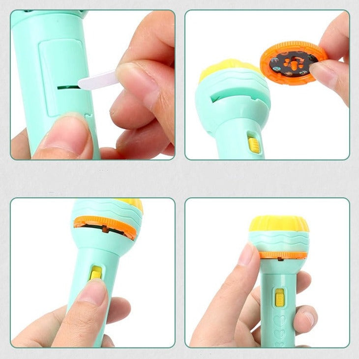 Torch with projector for baby and child - ChildLamp™