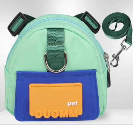 Laisse de chien de dessin animé SR, fournitures pour animaux de compagnie, voyage en plein air, petit - DoggyBackpack™