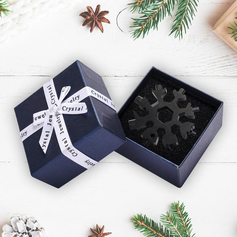 18 EN 1 Flocon de Neige Outil Multifonctions avec Coffret Cadeau