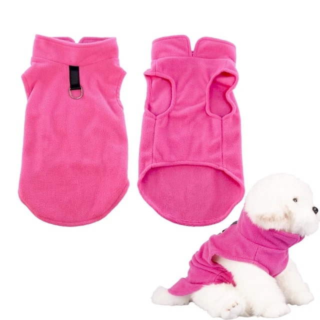 Vêtements en polaire doux pour petits chiens - DogJacket™
