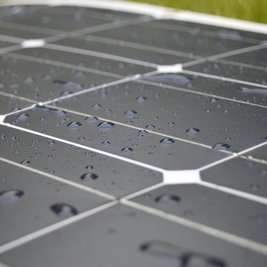 Flexible 16V solar panel for interiors, boats and motorhomes - FlexSolarPanel™