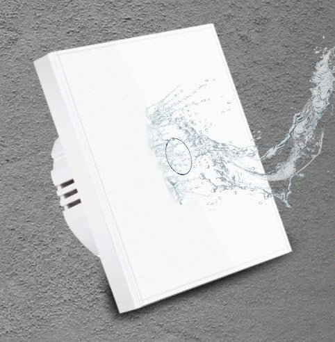 Interrupteur mural tactile en verre - GlassCapacitor™