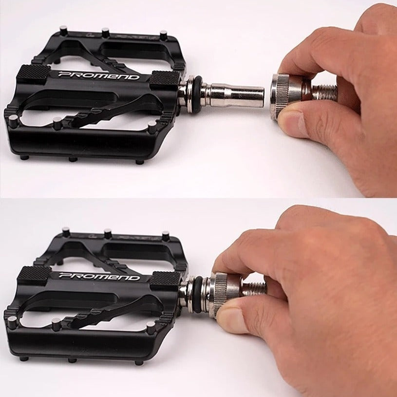 Ultra-light, three-bearing, non-slip bicycle pedals, quick-release aluminum-alloy bicycle accessories - GlidePro™