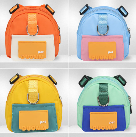 Laisse de chien de dessin animé SR, fournitures pour animaux de compagnie, voyage en plein air, petit - DoggyBackpack™