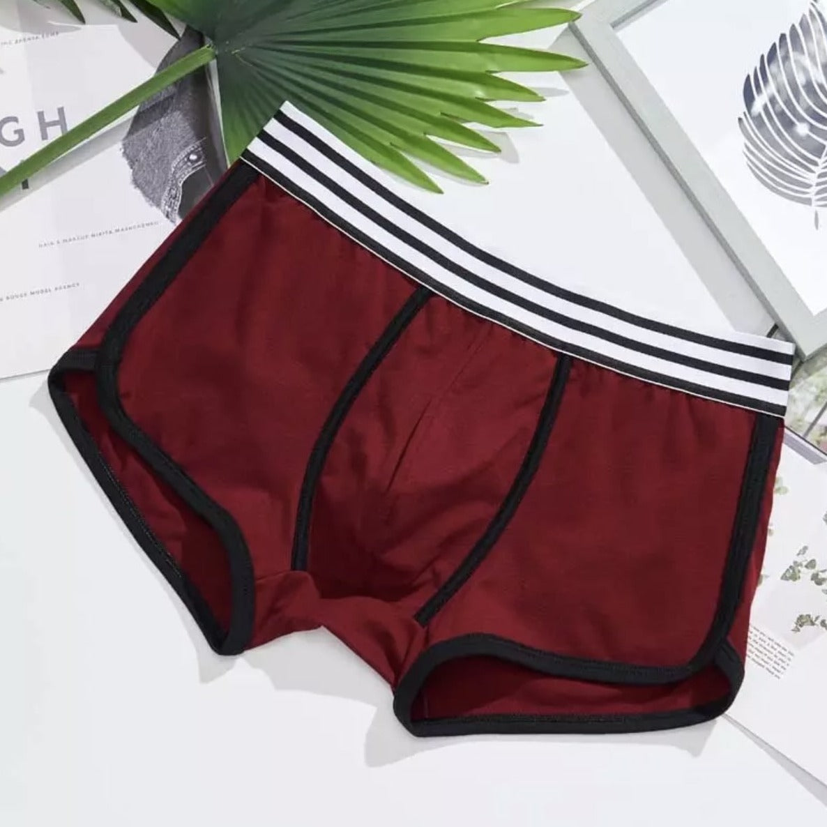 Boxer en coton pour hommes, sous-vêtements respirant - CottonBoxers™