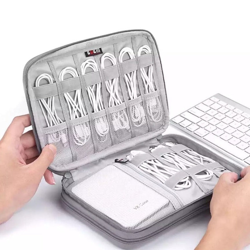 Cable Storage Case - Waterproof Electronic Digital Organizer - CableStorage™
