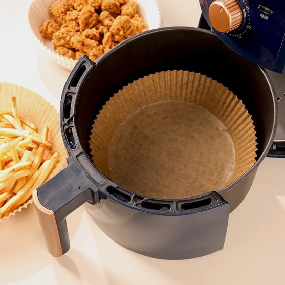 Set of 50 Siliconized Paper Baskets for Oil-Free Deep-Fat Fryers - CleanFry™