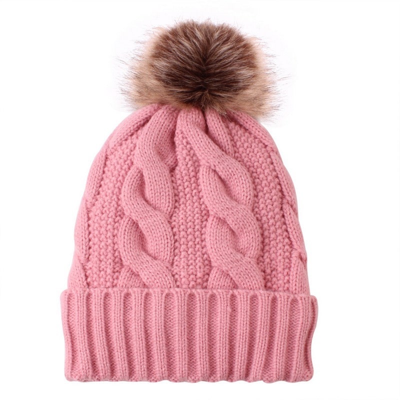 Bonnet tricoté en laine épaisse chaude - WoolHat™