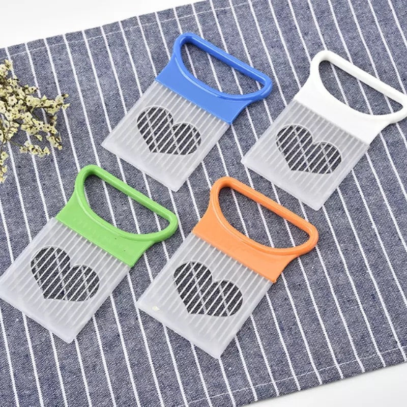 Coupe oignons, support de coupe à aiguille en acier inoxydable - OnionCut™