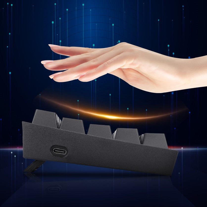 Ergonomic Wired PC Keyboard - KEYPRO™
