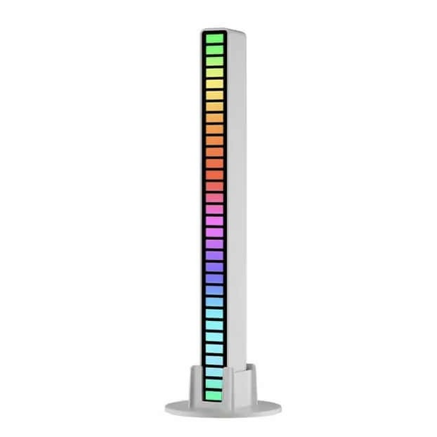 RGB Synchronized Led Light with Voice Control Mood Lighting Popular Colorful Music for Internet Car Office Induction Creative - ColonneLed™