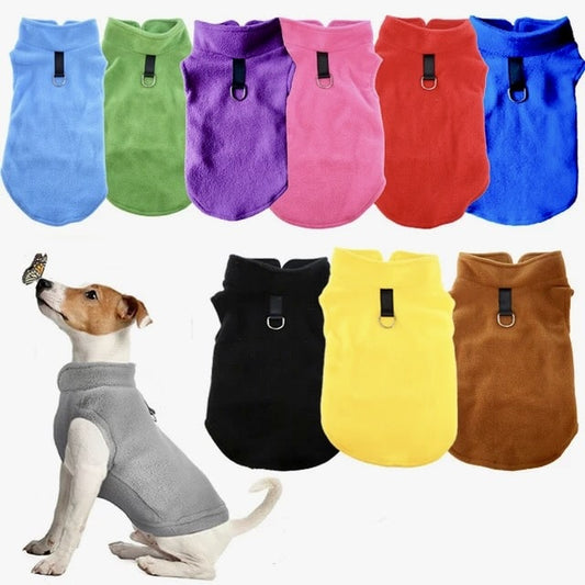 Vêtements en polaire doux pour petits chiens - DogJacket™