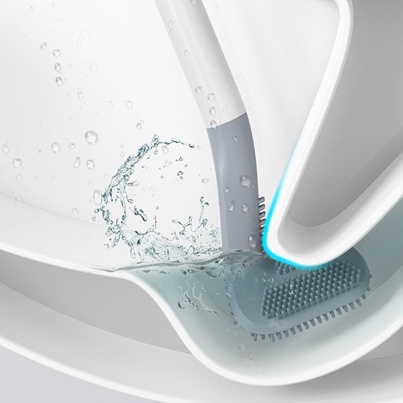 BROSSE DE TOILETTE FORME CLUB DE GOLF AVEC PORTE-BROSSE - Le Grenier Parisien