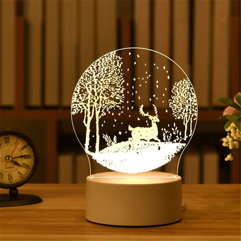 Veilleuse motif 3D - 3DNightLight™