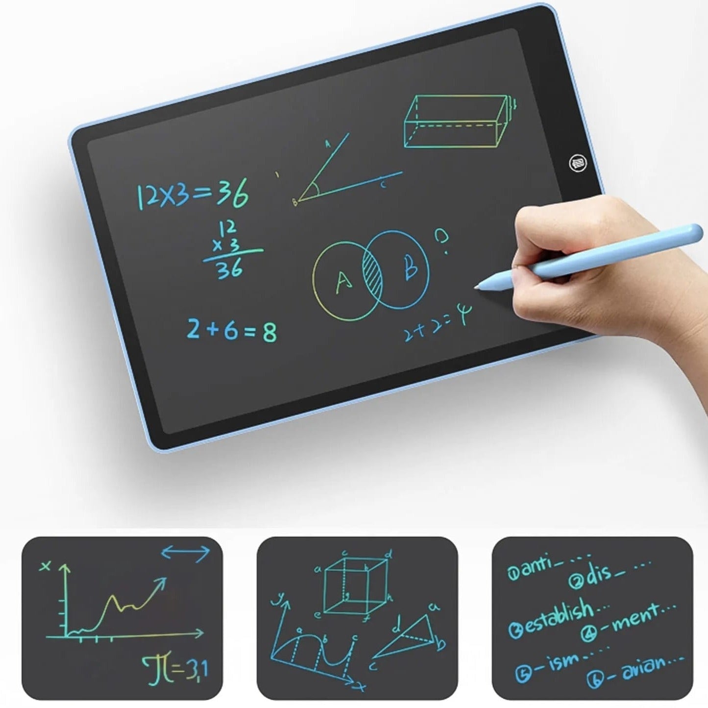 Planche à Dessin LCD pour Enfant, Accessoire d'Écriture pour Bébé, Appareil Électronique pour Graffiti - TactilePen™