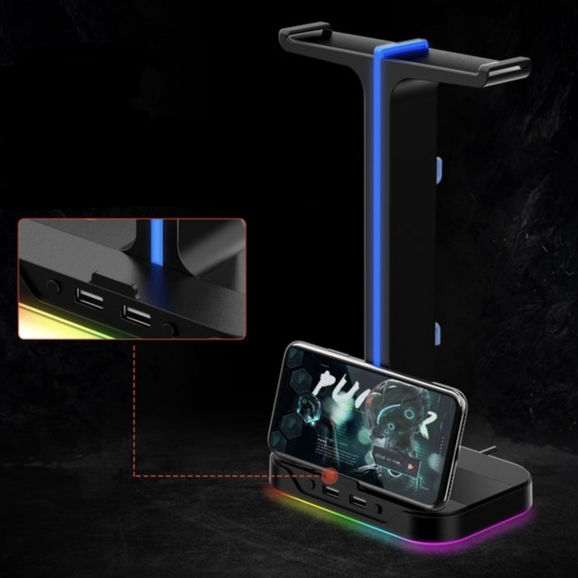 Support pour casque audio - UGHHolder™