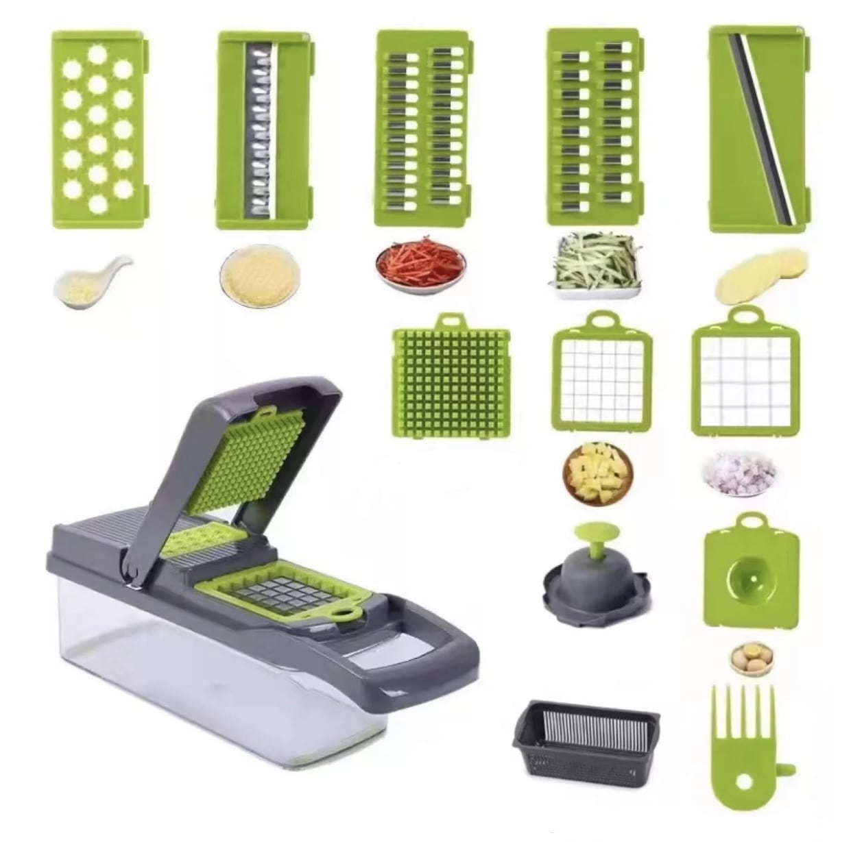 Râpe-coupe-légumes et fruits multifonctions 10 en 1 - FruitCutter™