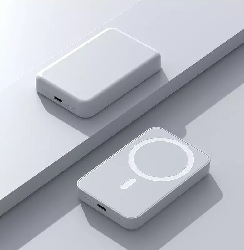 Mini magnetic charger, external wireless battery for iPhone, headphones - MiniBattery™