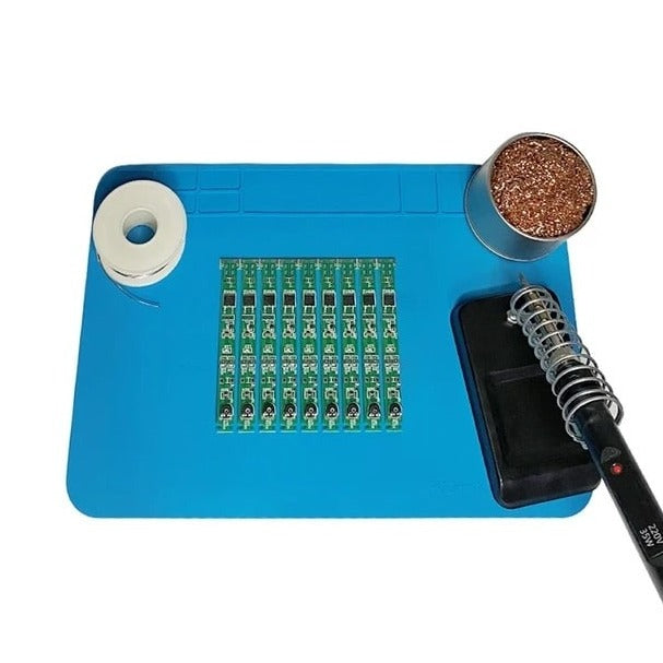 Heat insulation soldering mat, work tools, telephone and computer repair tool kit, heat-resistant maintenance platform - RepairZone™