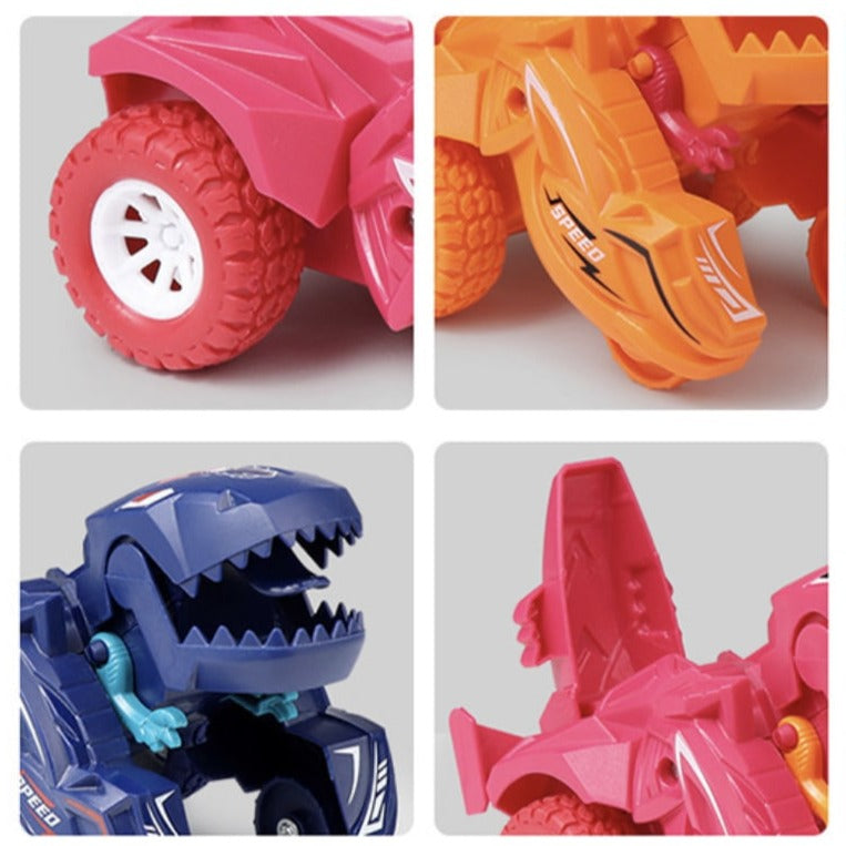 Children's toy car dinosaur transform automatic - DinoVoiture™