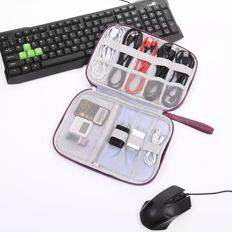 Cable Storage Case - Waterproof Electronic Digital Organizer - CableStorage™