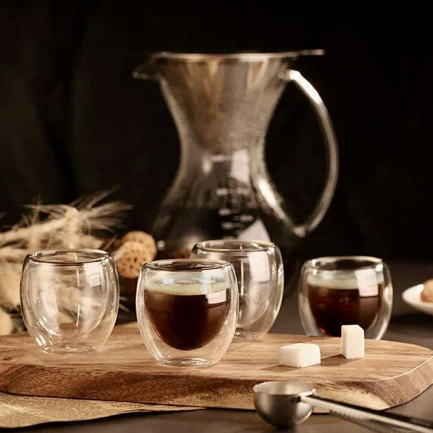 Verre transparent à double paroi - HotGlass™
