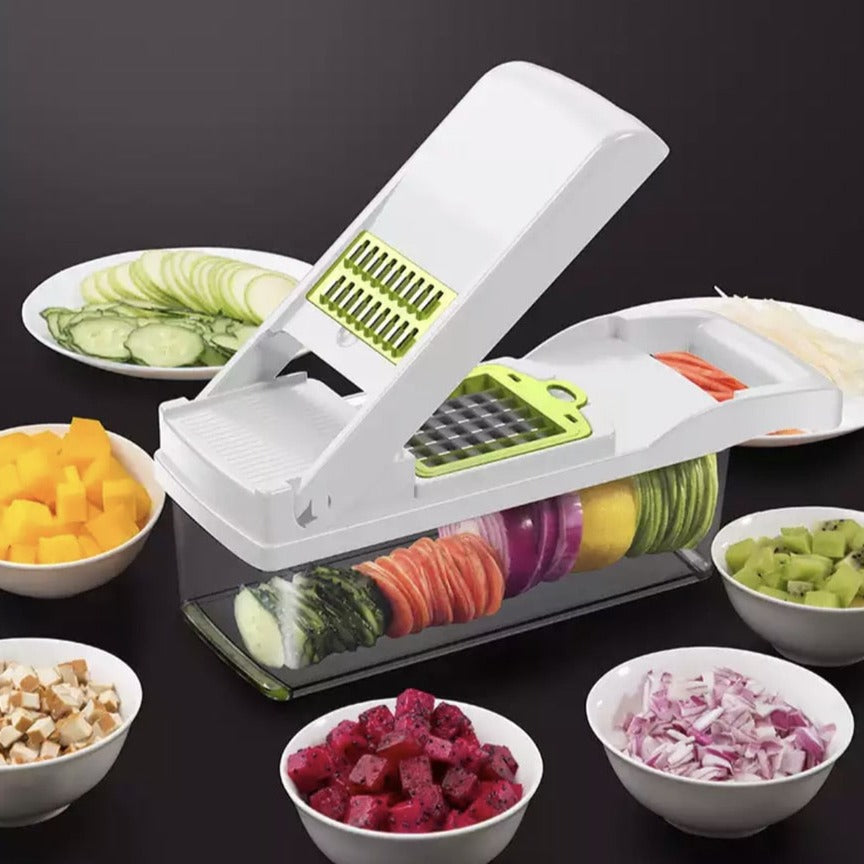 Râpe-coupe-légumes et fruits multifonctions 10 en 1 - FruitCutter™