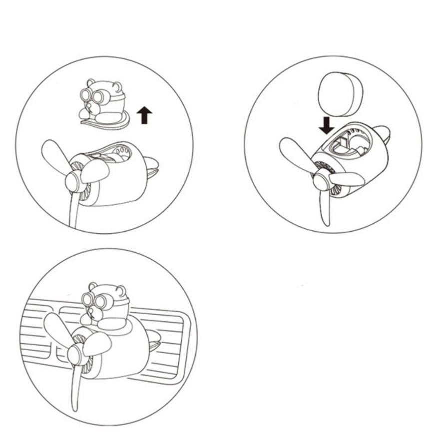 Désodorisant de voiture - FreshAirBear™