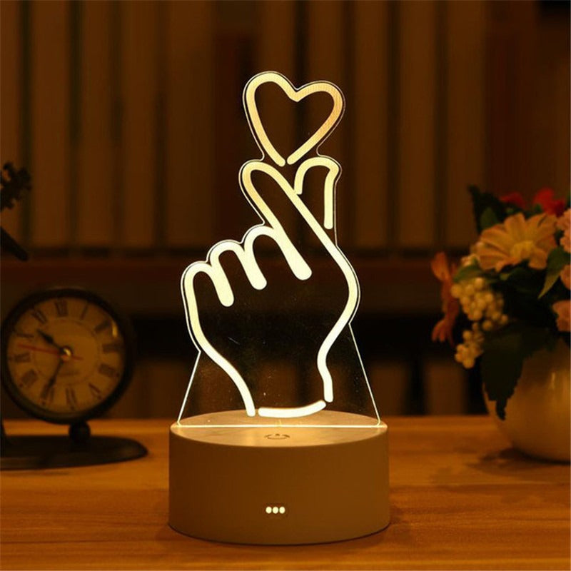 Veilleuse motif 3D - 3DNightLight™