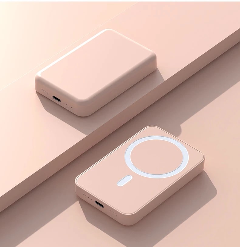 Mini magnetic charger, external wireless battery for iPhone, headphones - MiniBattery™