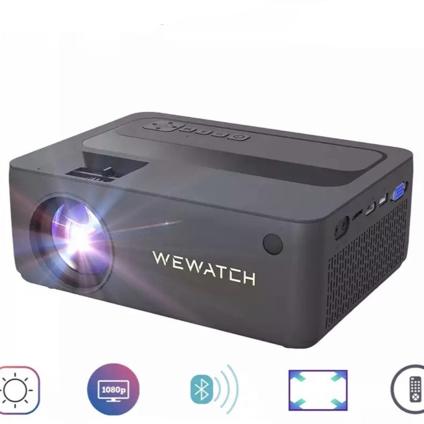V10 Pro portable projector, 1080P, LED, Full HD, for home cinema, 150lm - ProWatch™