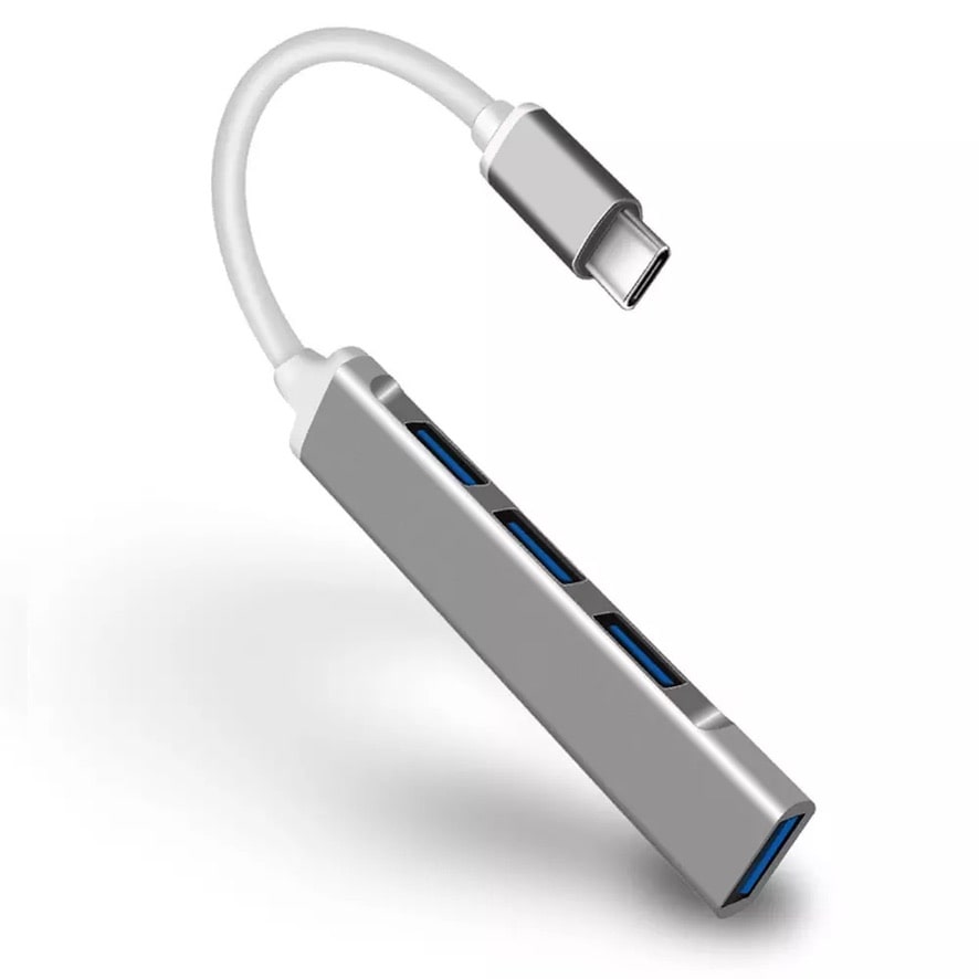 Adaptateur USB C 3.0 Type C 3.1, 4 ports pour Xiaomi, Lenovo, Macbook Pro 13 15, Air Pro PC  - MultiSplitterAdaptateur™